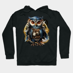 Steampunk Owl Animals Hoodie